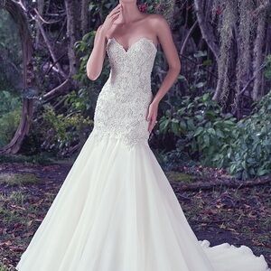 Maggie Sottero Baxter wedding gown